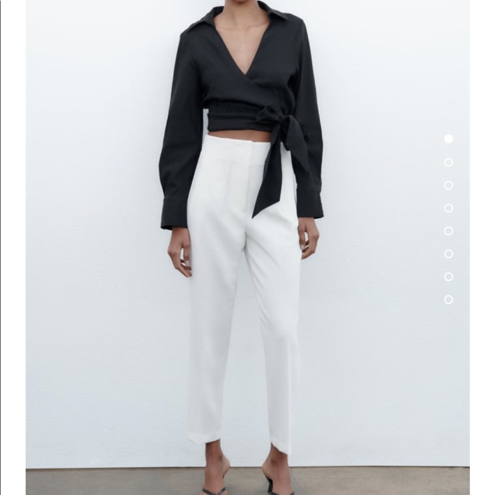 Zara high waisted pants